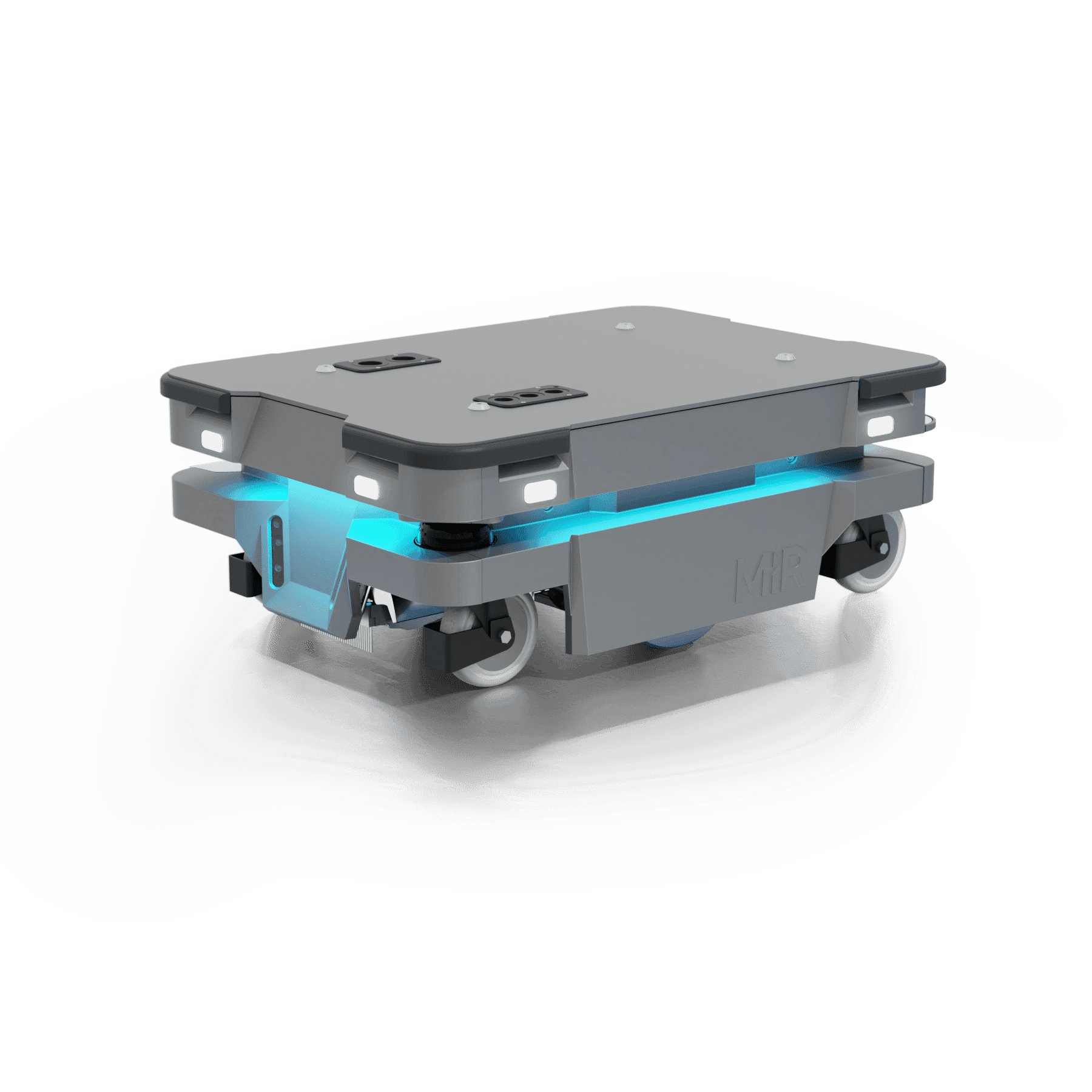 A robot device with wheels