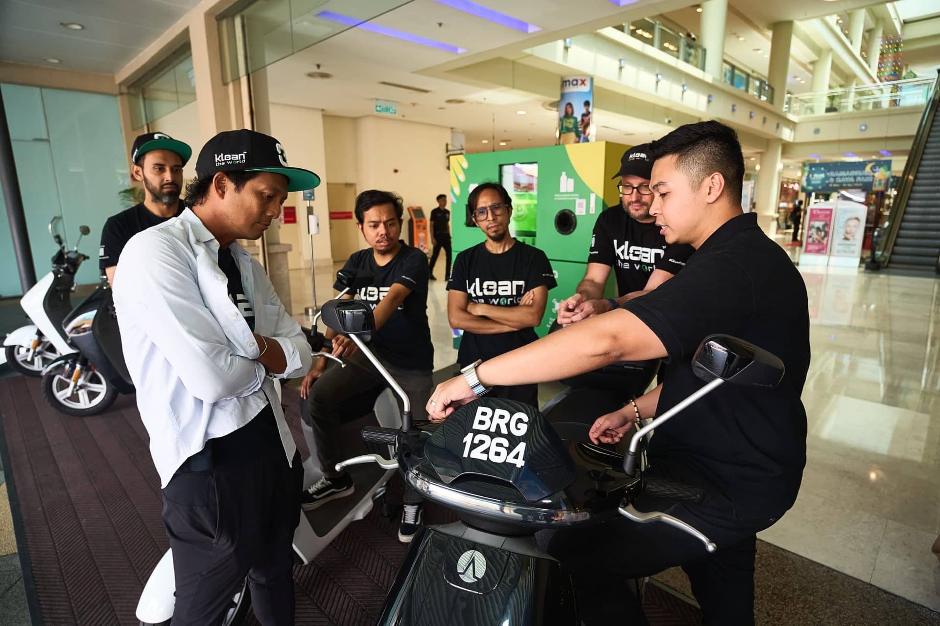 Blueshark demo motorcycle