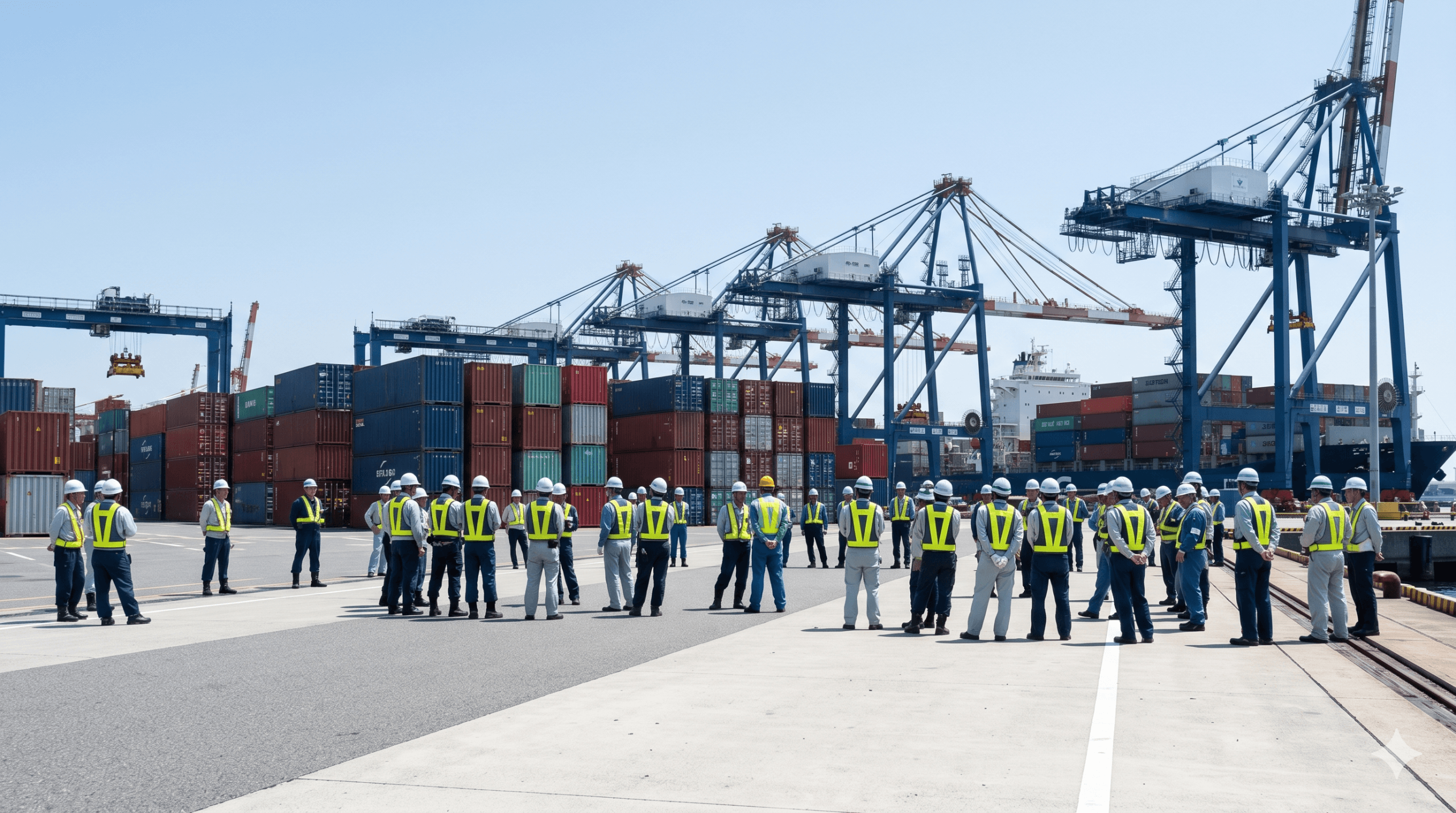 Japan port workers wage dispute 2026